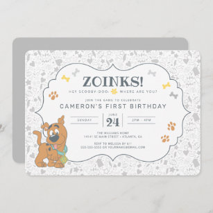 Invitations Faire Part Cartes Doo Scooby Zazzle Be