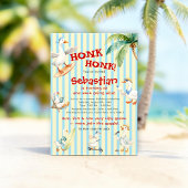 Invitation d'anniversaire Silly Goose Summer