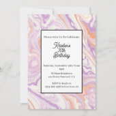 Invitation d'anniversaire simple (Devant)