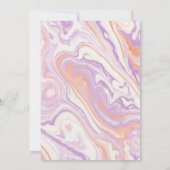 Invitation d'anniversaire simple (Dos)