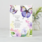 Invitation d'anniversaire simple (Debout devant)