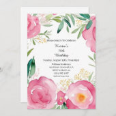 Invitation d'anniversaire simple (Devant / Derrière)