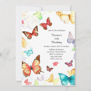 Invitation d'anniversaire simple
