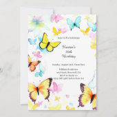 Invitation d'anniversaire simple (Devant)