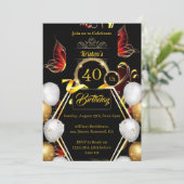 Invitation d'anniversaire simple (Debout devant)