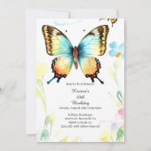 Invitation d'anniversaire simple (Devant)