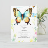 Invitation d'anniversaire simple (Debout devant)