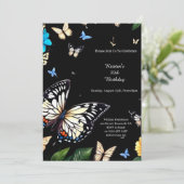 Invitation d'anniversaire simple (Debout devant)