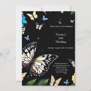 Invitation d'anniversaire simple