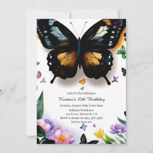 Invitation d'anniversaire simple