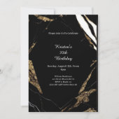 Invitation d'anniversaire simple (Devant)