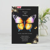 Invitation d'anniversaire simple (Debout devant)