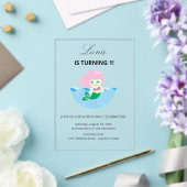Invitation d'anniversaire simple et mignonne de la (Insitu (Mariage))