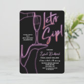 Invitation d'anniversaire SIP - TOUT ÂGE (Debout devant)