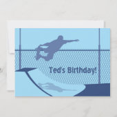 Invitation d'anniversaire - Skateboard (Devant)