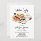 Invitation d'anniversaire Soirée Sushi (Devant)