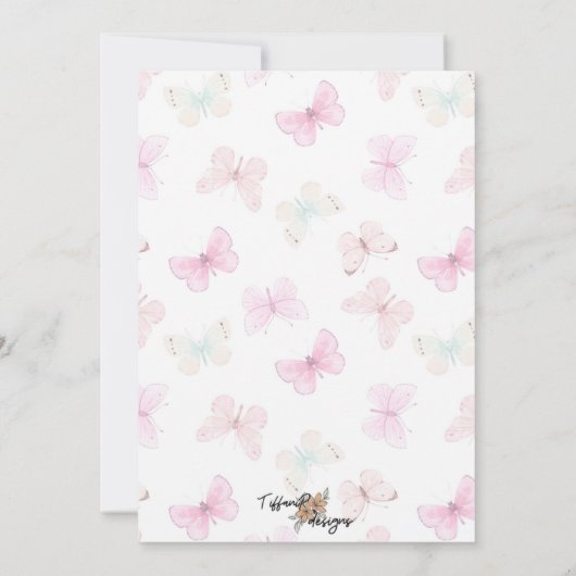 Invitation d'anniversaire spa (Dos)