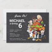 Invitation d'anniversaire SPACE JAM™ Chalkboard (Devant)