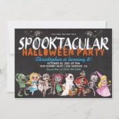 Invitation d'anniversaire Spooktacular Halloween (Devant)