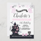 Invitation d'anniversaire Spooktacular Halloween (Devant)