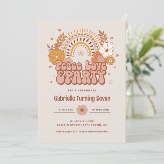 Invitation d'anniversaire super (Debout devant)