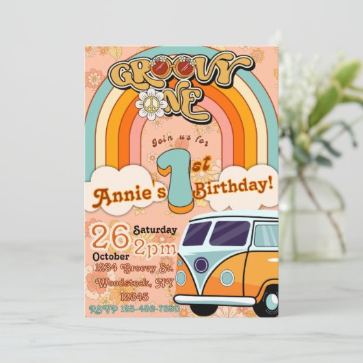 Invitation d'anniversaire super (Debout devant)