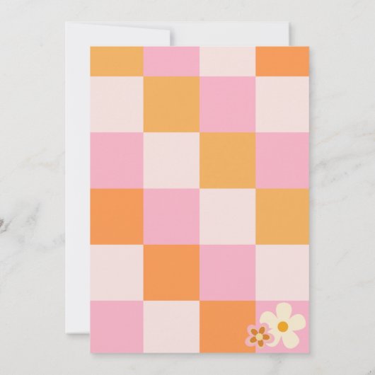 Invitation d'anniversaire Super (Dos)