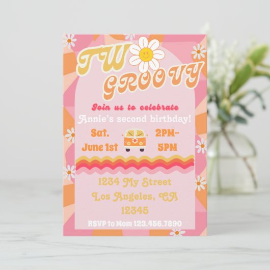 Invitation d'anniversaire super (Debout devant)