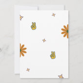 Invitation d'anniversaire Super (Dos)