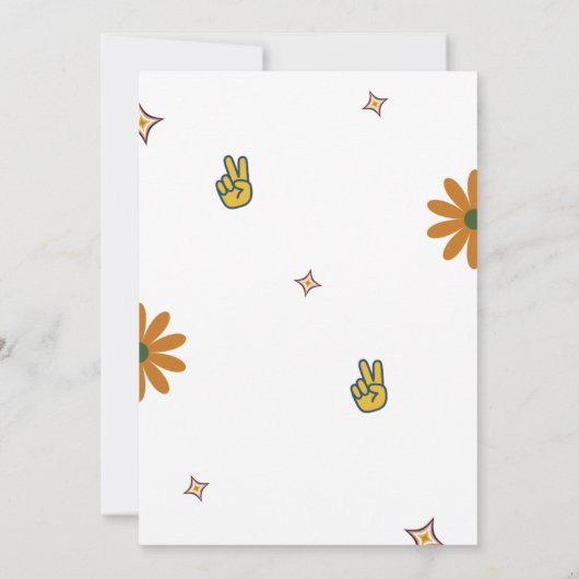 Invitation d'anniversaire Super (Dos)