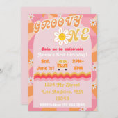 Invitation d'anniversaire super (Devant / Derrière)