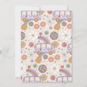 Invitation d'anniversaire Super (Dos)