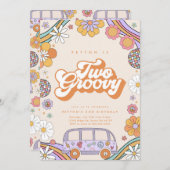 Invitation d'anniversaire Super (Devant / Derrière)