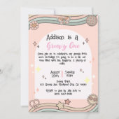 Invitation d'anniversaire Super pour une fille (Devant)