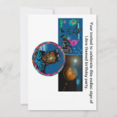 Invitation d'anniversaire sur le thème de la Balan (Dos)