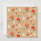 Invitation d'anniversaire sur le thème de Noël par (Dos)