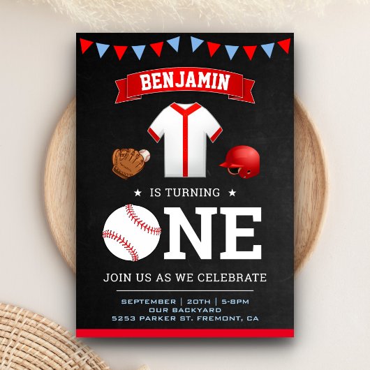 Invitation d'anniversaire sur le thème sportif de