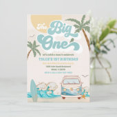 Invitation d'anniversaire Surf Van Beach (Debout devant)