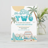 Invitation d'anniversaire Surf Van Beach (Debout devant)