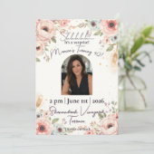 Invitation d'anniversaire surprise (Debout devant)
