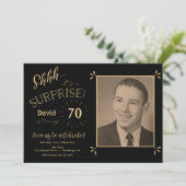 Invitation d'anniversaire surprise (Debout devant)