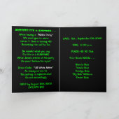 Invitation d'anniversaire surprise (Intérieur)