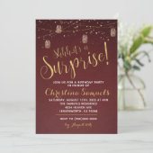 Invitation d'anniversaire surprise (Debout devant)