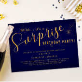 Invitation d'anniversaire surprise - Marine & Part