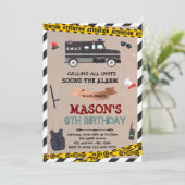 Invitation d'anniversaire SWAT (Debout devant)