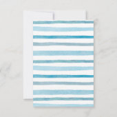 Invitation d'anniversaire teepee tribal garçons (Dos)