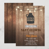 Invitation d'anniversaire thème brassage local rus (Devant / Derrière)