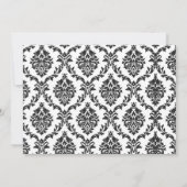 Invitation d'anniversaire thème prince chevalier (Dos)