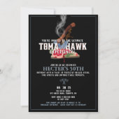 Invitation d'anniversaire Tomahawk (Devant)