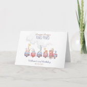 Invitation d'anniversaire "Toy Train All Aboard", (Devant)